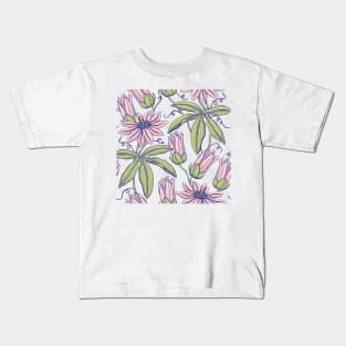 Watercolour flowers Kids T-Shirt